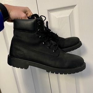Black Timberland Boots